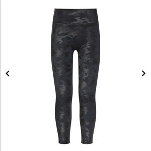 Spanx Girls Camo Faux Leather Leggings